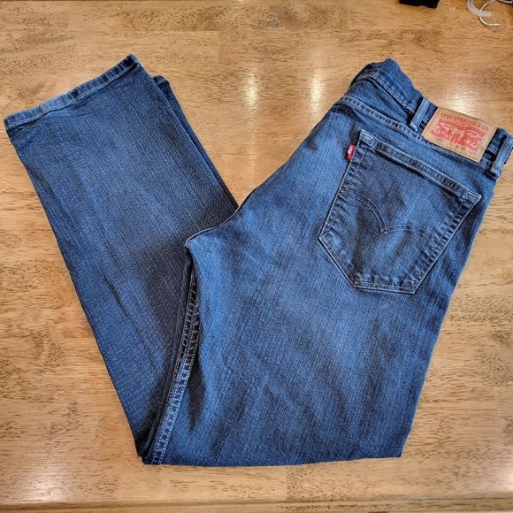 Vintage LEVI'S 80's 505 Regular Straight  Denim JEANS MEN'S 38 x 30 - Picture 3 of 7
